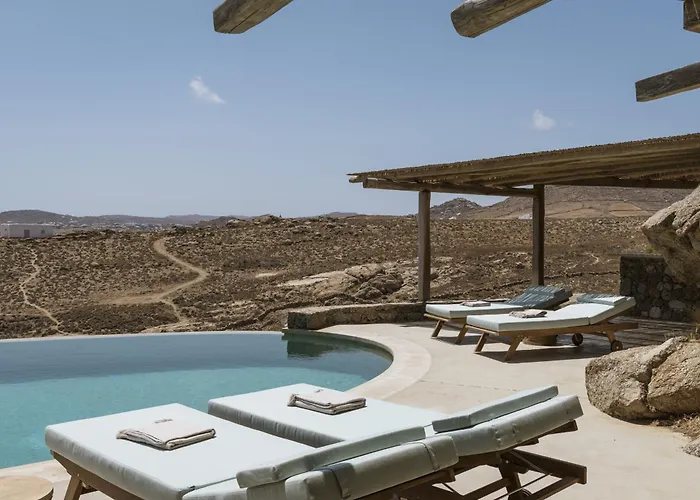 Luxury 5bdr Retreat In Mykonos Kalafáti
