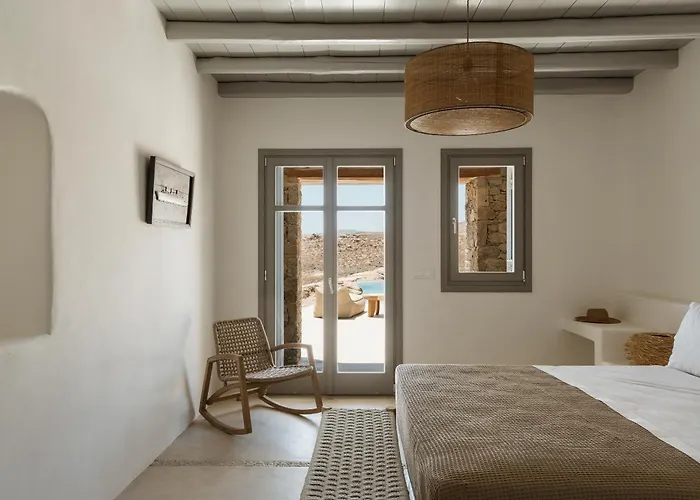 Luxury 5bdr Retreat In Mykonos Kalafáti