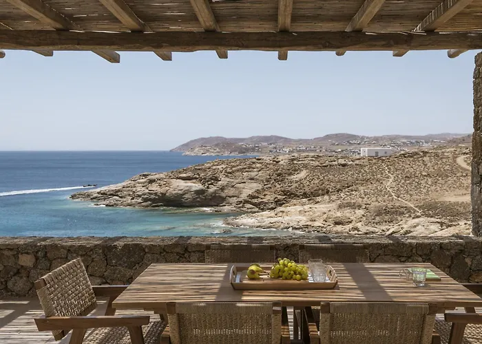 别墅 Luxury 5bdr Retreat In Mykonos 卡拉法蒂斯