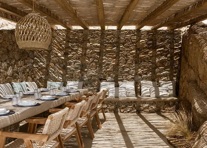 别墅 Luxury 5bdr Retreat In Mykonos 卡拉法蒂斯