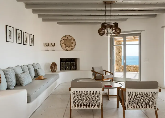 Luxury 5bdr Retreat In Mykonos 别墅 *