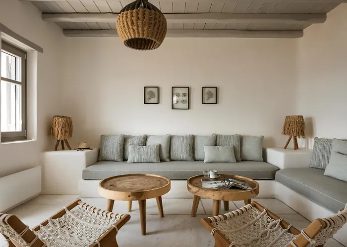 Luxury 5bdr Retreat In Mykonos 别墅 *