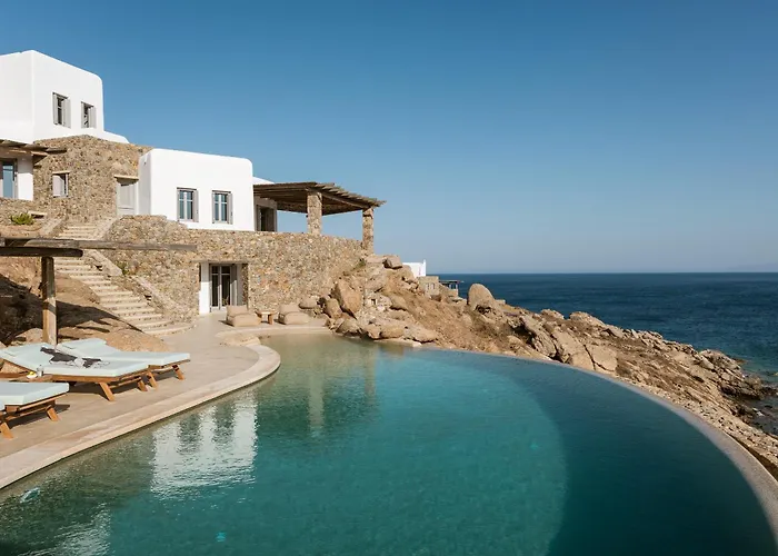 Luxury 5bdr Retreat In Mykonos 别墅 *